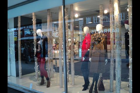 John Lewis’s windows emphasise shifting stock but grab attention
